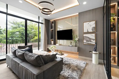 Кондоминиум с 2 спальнями в Дусите, Бангкок, Таиланд № 163263 - фото 5