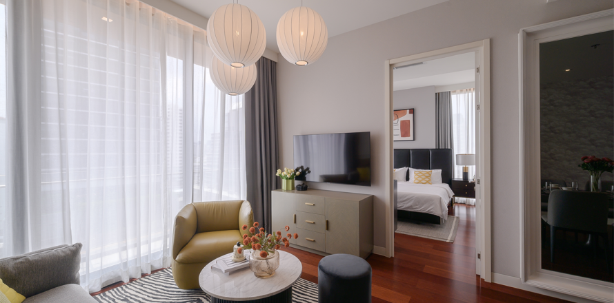 Condo à Bangkok, Thaïlande, 2 chambres  № 190085