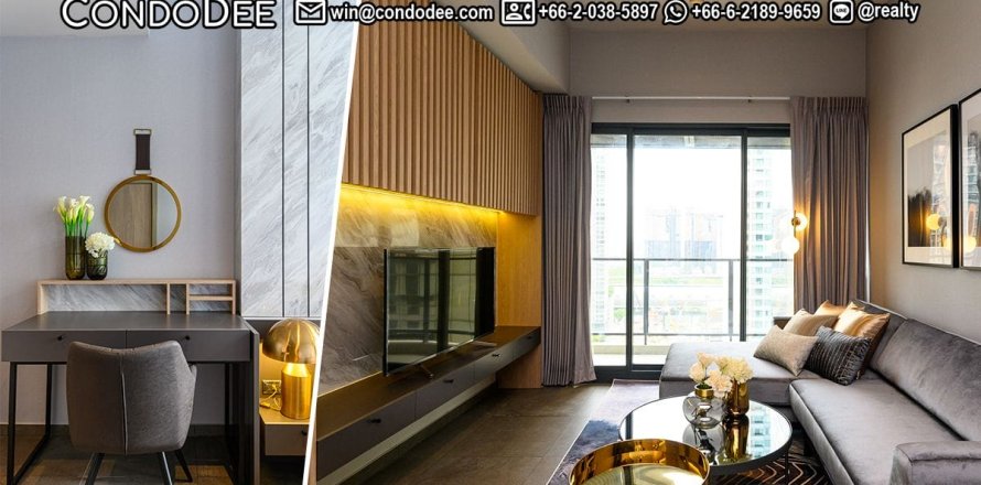 Condo à Watthana, Bangkok, Thaïlande, 1 chambre № 200572