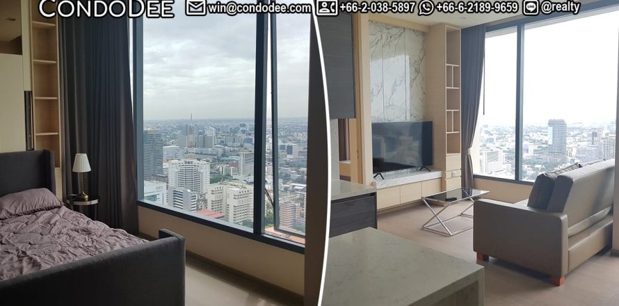 Condo à Watthana, Bangkok, Thaïlande, 2 chambres № 200571