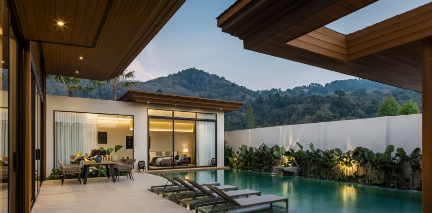 Villa à Bang Tao, Thaïlande 4 chambres № 179094