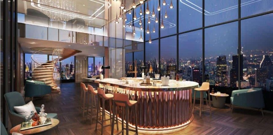 Condo in Bangkok, Thailand, 2 bedrooms  № 166367