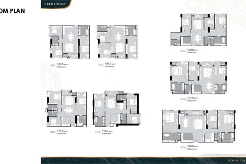 Condo in Bangkok, Thailand, 3 bedrooms  № 166365 - photo 9