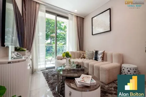 Condo on Jomtien Beach, Pattaya, Thailand, 1 bedroom  № 211365