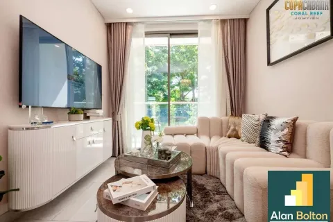 Condominio de 1 dormitorio en Jomtien Beach, Pattaya, Tailandia № 211365 - foto 2