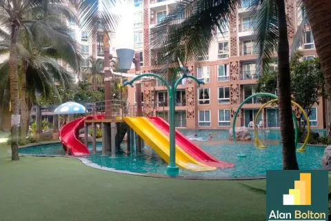 Condominio de 1 dormitorio en Jomtien Beach, Pattaya, Tailandia № 211369 - foto 2