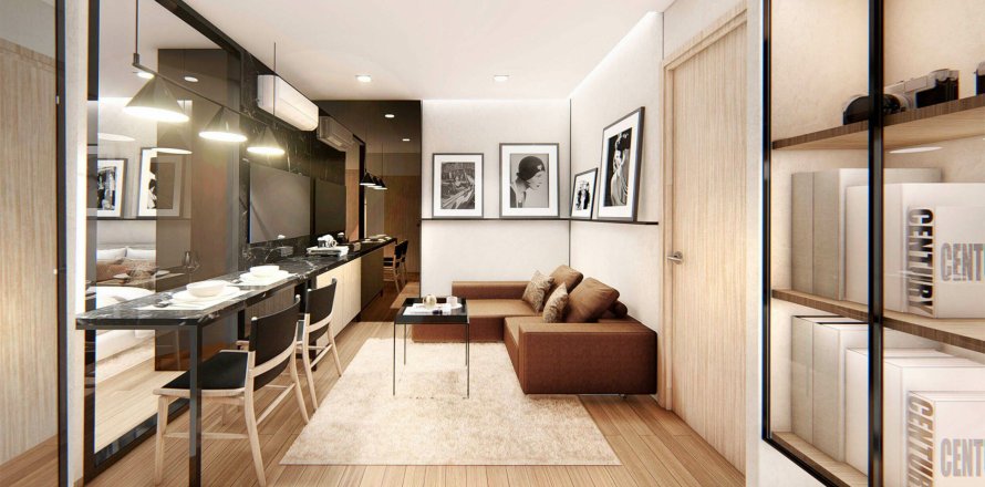 Condo in Bang Kapi, Bangkok, Thailand, 2 bedrooms  № 141010