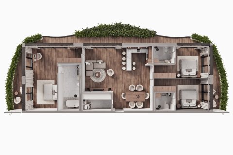 Condo sur Nai Harn Beach, Thaïlande, 3 chambres № 165657 - photo 25