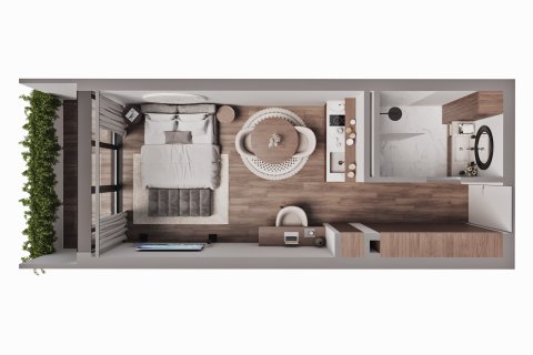 Студия на Пляж Най Харн, Таиланд № 165660 - фото 25