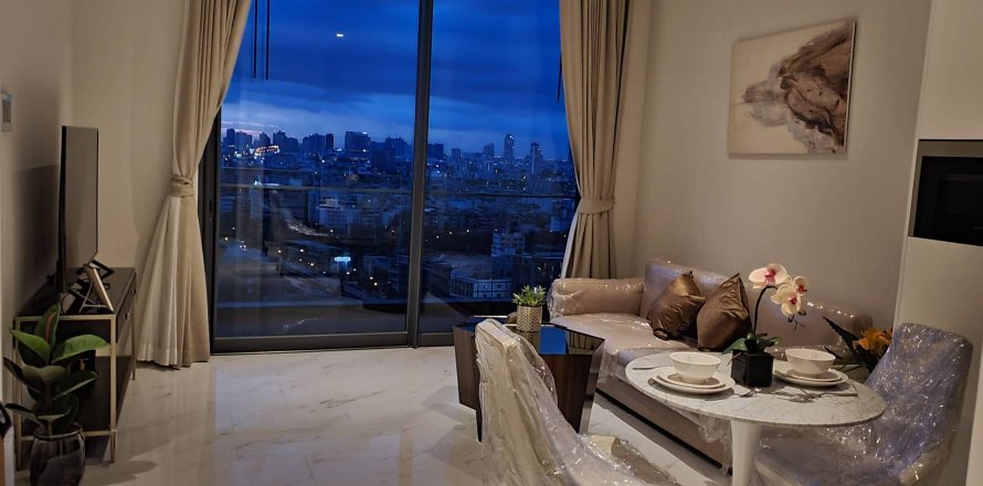 Studio dans le Condo à Bang Kho Laem, Bangkok, Thaïlande  № 145654