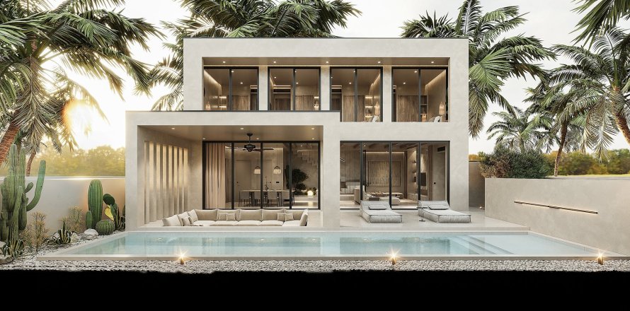 Вилла в Sunrise Lake, Пхукет, Таиланд с 5 комнатами  № 161008