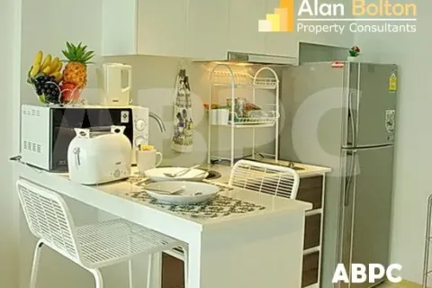 Condominio de 1 dormitorio en Jomtien Beach, Pattaya, Tailandia № 211932 - foto 3