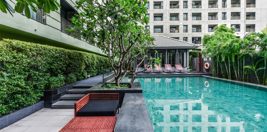 Condo à Bangkok, Thaïlande, 2 chambres № 185713