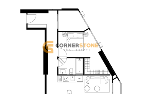 Студия в кондо в Паттайе, Таиланд № 146497 - фото 10