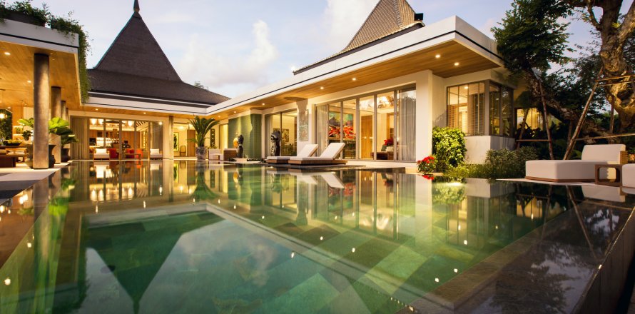 Вилла в Пхукете, Таиланд с 5 спальнями № 146403