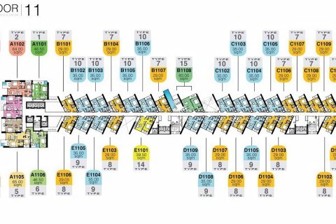 Apartment in Pattaya, Thailand 1 bedroom № 155522 - photo 9