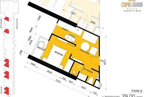 Apartment in Pattaya, Thailand 1 bedroom № 155522 - photo 8