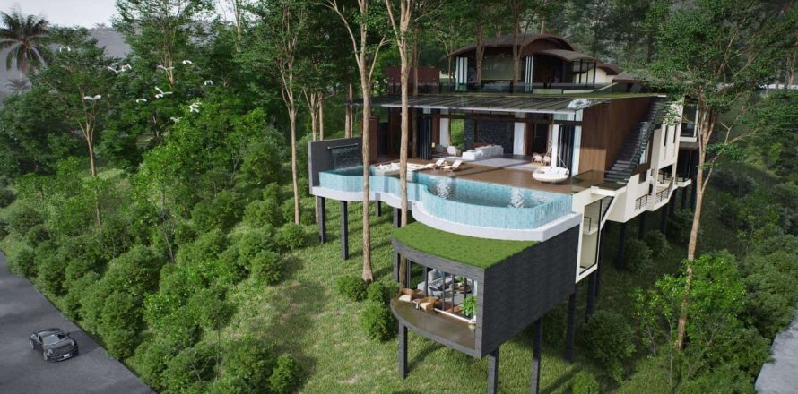 Villa à Phuket, Thaïlande 4 chambres № 166714