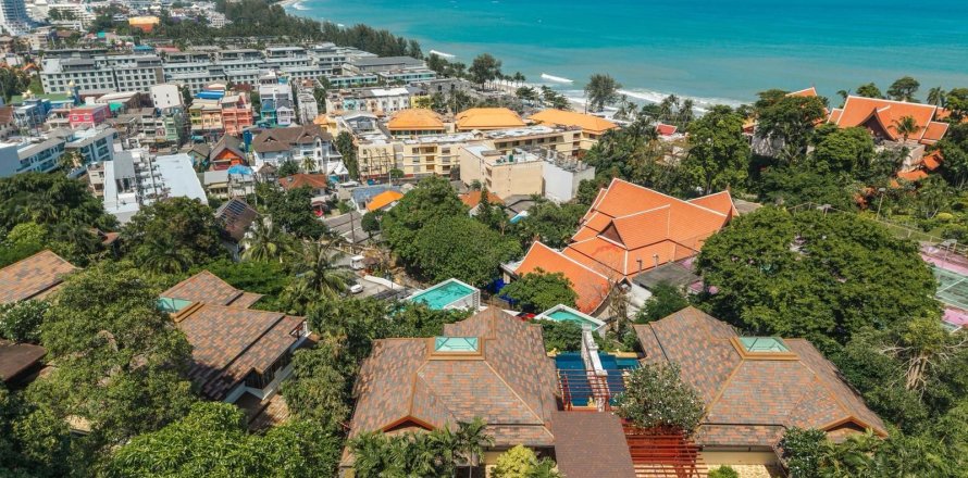 Вилла в Кату, Таиланд с 3 спальнями  № 153102