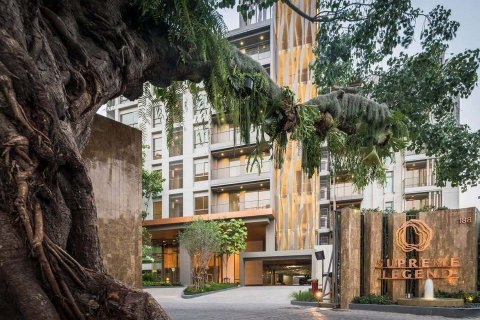 Кондоминиум с 2 спальнями в Ян Наве, Бангкок, Таиланд № 153105 - фото 15