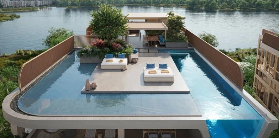 Condo in Phuket, Thailand, 4 bedrooms in Banyan Tree Beach Residences Oceanus № 194670