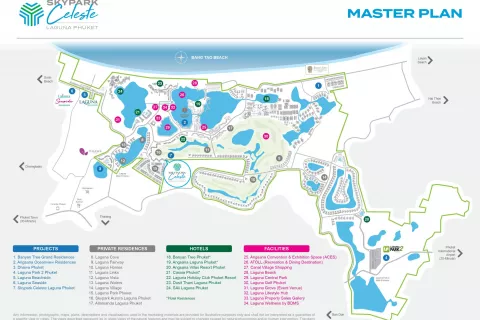 Квартира в Пхукете, Таиланд с 2 спальнями  № 144454 - фото 19