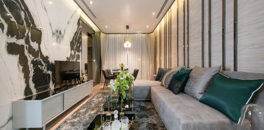 Condo à Khlong Toei, Bangkok, Thaïlande, 2 chambres  № 140578