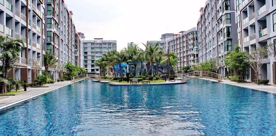 Estudio en el condominio en Pattaya, Tailandia № 209434