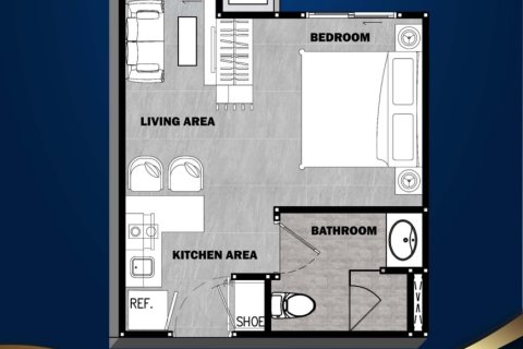 Condo à Phuket, Thaïlande, 1 chambre  № 166020 - photo 12