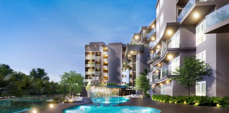 Condo in Phuket, Thailand, 2 bedrooms  № 166018