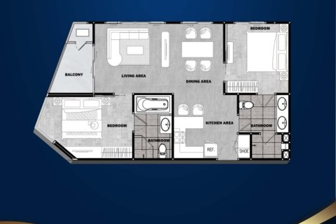 Condo in Phuket, Thailand, 2 bedrooms  № 166018 - photo 12