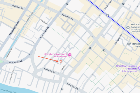 Шопхаус в Сампхантхавонге, Бангкок, Таиланд  № 152745 - фото 5