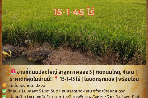Land in Ban Lam Luk Ka, Thailand 24580 sq.m. № 162085 - photo 14