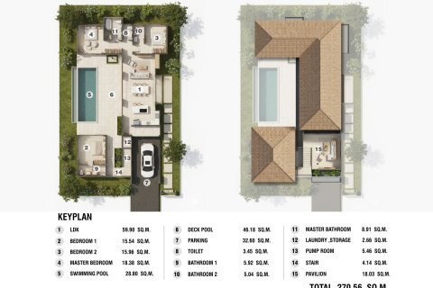 Villa in Ko Samui, Thailand 3 bedrooms № 169985 - photo 14