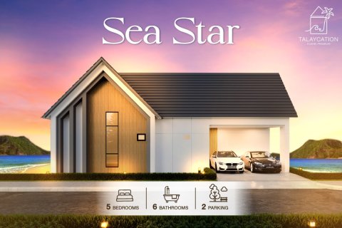 Villa in Pran Buri, Thailand 5 Schlafzimmer № 169989 - Foto 14