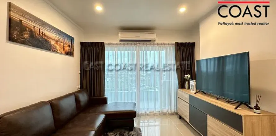 Condominio de 1 dormitorio en Jomtien Beach, Pattaya, Tailandia № 212999