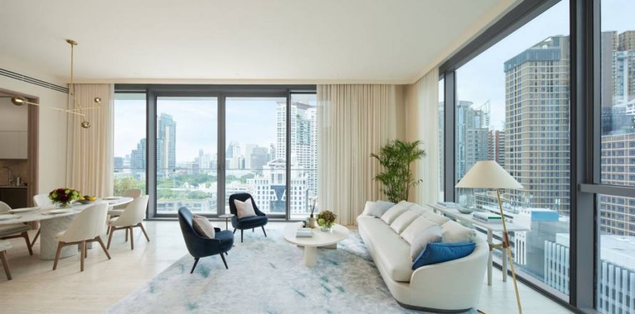 Condo à Bangkok, Thaïlande, 2 chambres № 114603