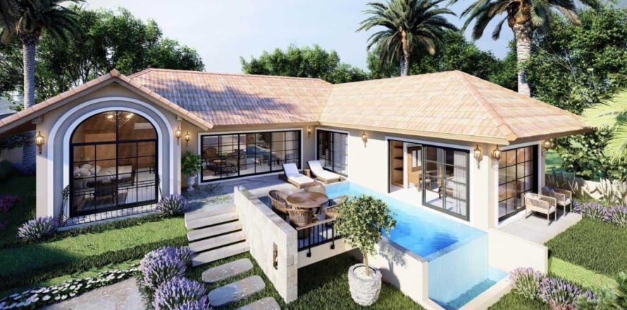 Villa à Ko Samui, Thaïlande 2 chambres № 165846