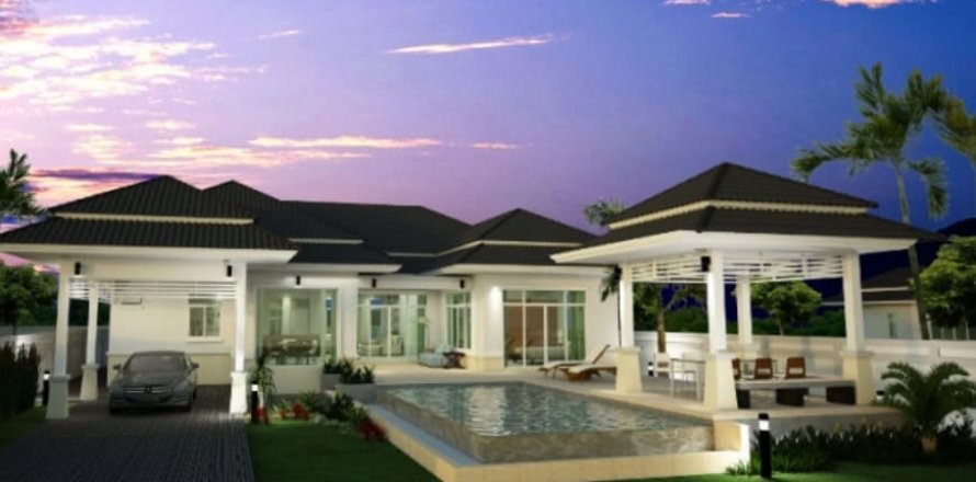 Villa à Hua Hin, Thaïlande 3 chambres № 165850