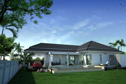 Вилла в Хуа Хине, Таиланд с 3 спальнями  № 165851