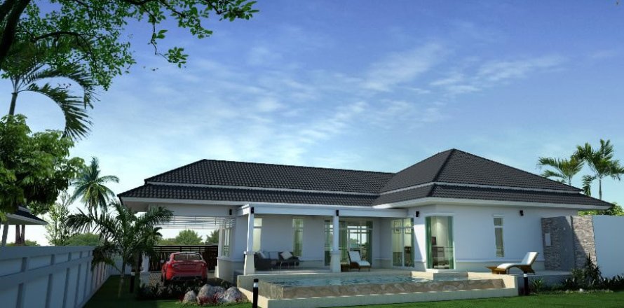 Villa à Hua Hin, Thaïlande 3 chambres № 165851