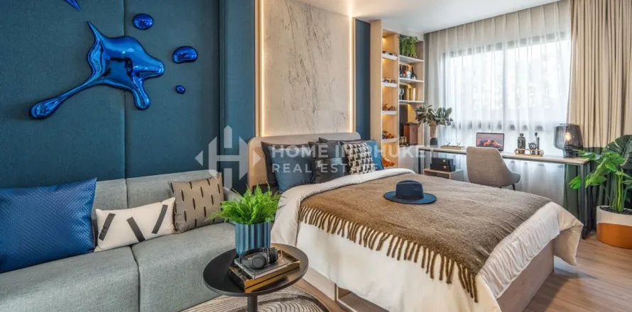 Condo à Kathu, Thaïlande, 1 chambre № 163895