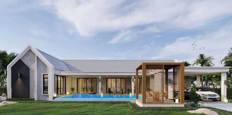 Villa in Hua Hin, Thailand 4 bedrooms № 165790