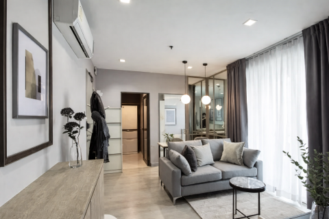 Condo in Phra Khanong, Bangkok, Thailand, 2 bedrooms  № 173716 - photo 1