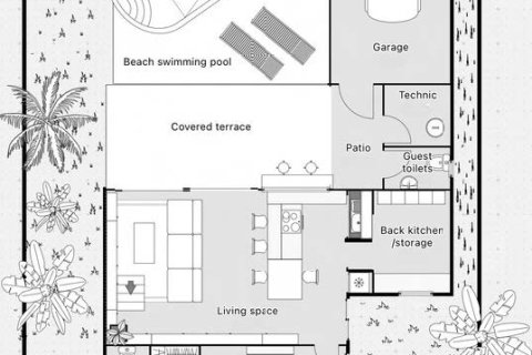 Villa à Koh Pha Ngan, Thaïlande 1 chambre № 170258 - photo 20