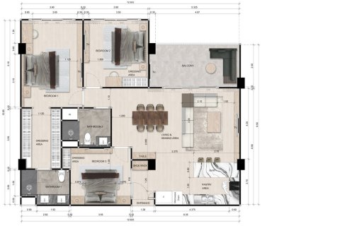 Condo in Pattaya, Thailand, 3 bedrooms № 170259 - photo 15