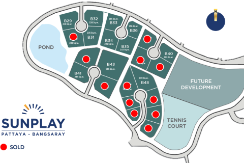 Villa in Pattaya, Thailand 3 bedrooms № 170263 - photo 20