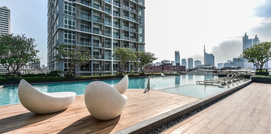 Condominio de 1 dormitorio en Bangkok, Tailandia № 185326