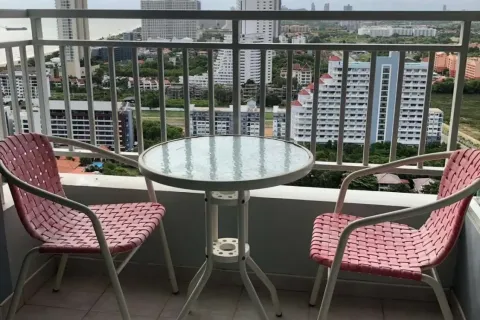 Condominio de 1 dormitorio en Jomtien Beach, Pattaya, Tailandia № 210739 - foto 4