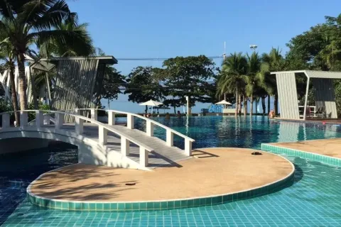 Condo on Jomtien Beach, Pattaya, Thailand, 1 bedroom № 210739